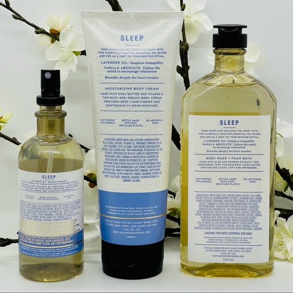 Bath and Body Works Aromatherapy Sleep 3-Piece Set - Picture 2 of 6